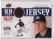 2009 Signature Stars USA Star Prospects UD Game Jersey Asher Wojciechowski 11ci