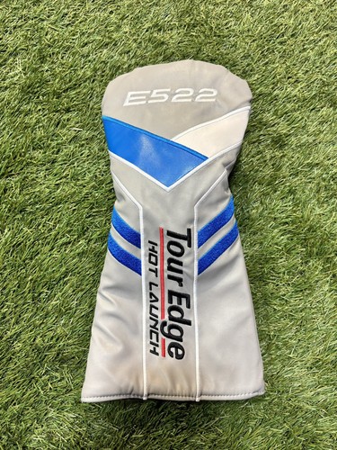 Tour Edge Hot Launch E522 Driver Head Cover - Grey/Blue/White - Picture 1 of 3