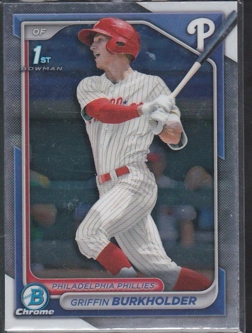2024 Bowman Draft - Chrome Griffin Burkholder #BDC-60 (RC)