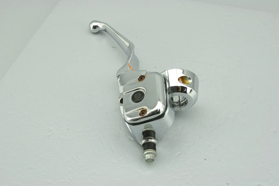 Harley Electra Glide 2001 11/16" cilindro maestro de freno delantero cromado #4047 Foto 3 de 4