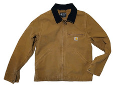 Carhartt Mens Detroit Jacket  Medium  Brown  Rugged Flex Relaxed Fit OJ6234 
