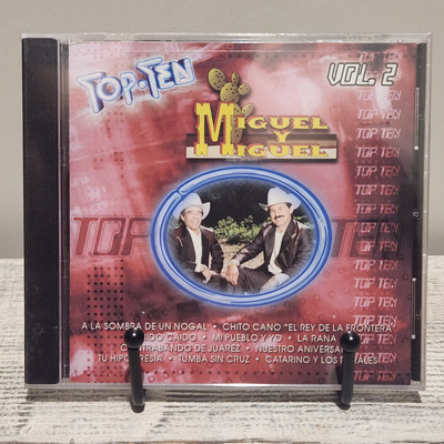 Miguel Y Miguel Top Ten Vol 2 Spanish Cd NEW SEALED