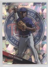 2015 Bowman's Best Top Prospects Atomic Refractor Nick Gordon #TP-22 8k4