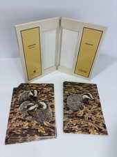 Vintage Badger Notecards Watercolors By David Parry 9 Cards 9 Envelopes
