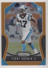 2019 Panini Prizm Rookies Orange Prizm 36/249 Terry Godwin II #393 8d2