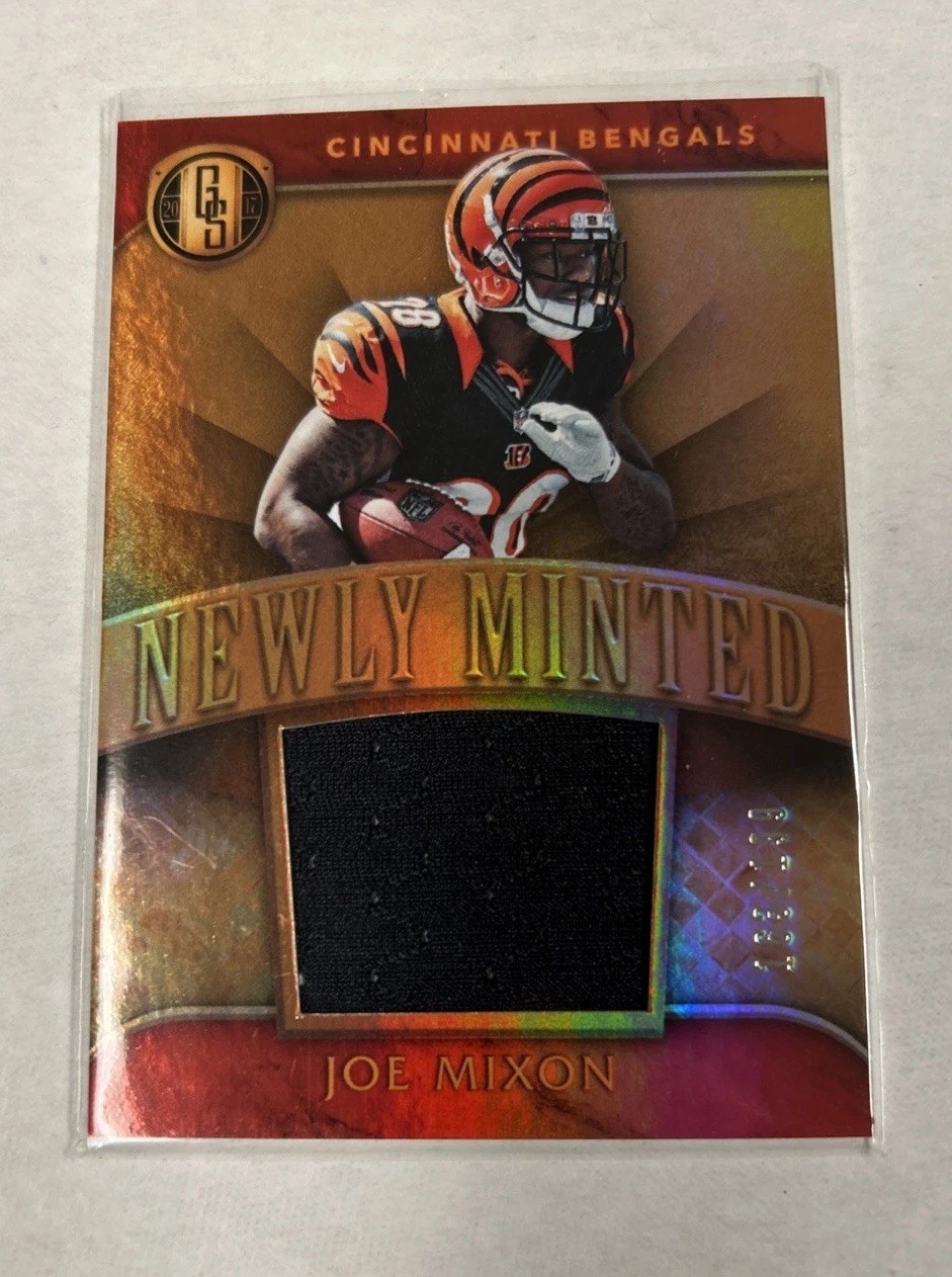 Joe Mixon Panini Gold Standard Newly Minted Memorabilia #21 Base