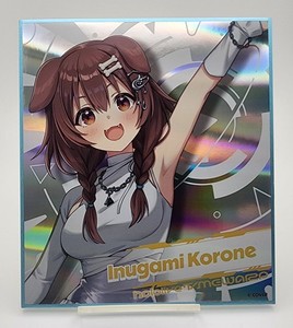 Inugami Korone hololive SUPER EXPO 2026 Shikishi Message Board Gen 1 + Gamers