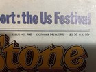 Rolling Stone Issue 380 Oct 1982 Special Report "The Private Years" — photo 2