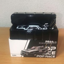 Pop Race 1/64 Nissan Skyline C210 Kaido Racer Black