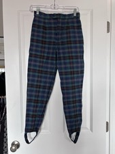 Women's Vintage Plaid Pants