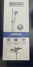BRISTAN Sonique Exposed  3 Thermostatic Single Lever Shower c/w Kit, Chrome