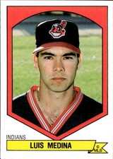 1989 '89 Panini Baseball Figure # 315 Luis Medina
