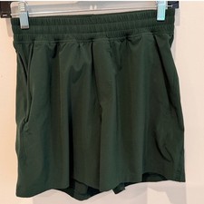 Lululemon Mens Pace Breaker Lined Shorts 5 Inch Dark Forest Green XS LM7BC2S