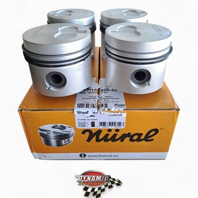 4x Nural Kolben Kit Satz für Peugeot 1.9 XUD9 Diesel 405 83.50mm 062817