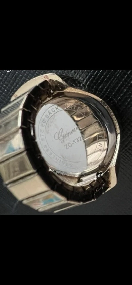 Geneve Z-C 1329 Vintage Ring Watch Gold Plated - Image 2 of 2
