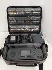 Atari Lynx Console Bundle - 12 Games, Case, 2 Adapters - Tested Working