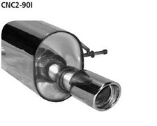 Bastuck Sportauspuff Citroen C2 1x90mm gerade