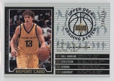 2003 Upper Deck UD Top Prospects Report Card 224/250 Luke Ridnour Rookie RC 0a1. rookie card picture
