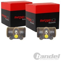 2X Metzger Radbremszylinder 25,4Mm Passend FüR CitroËN C25 Fiat Ducato Peugeot