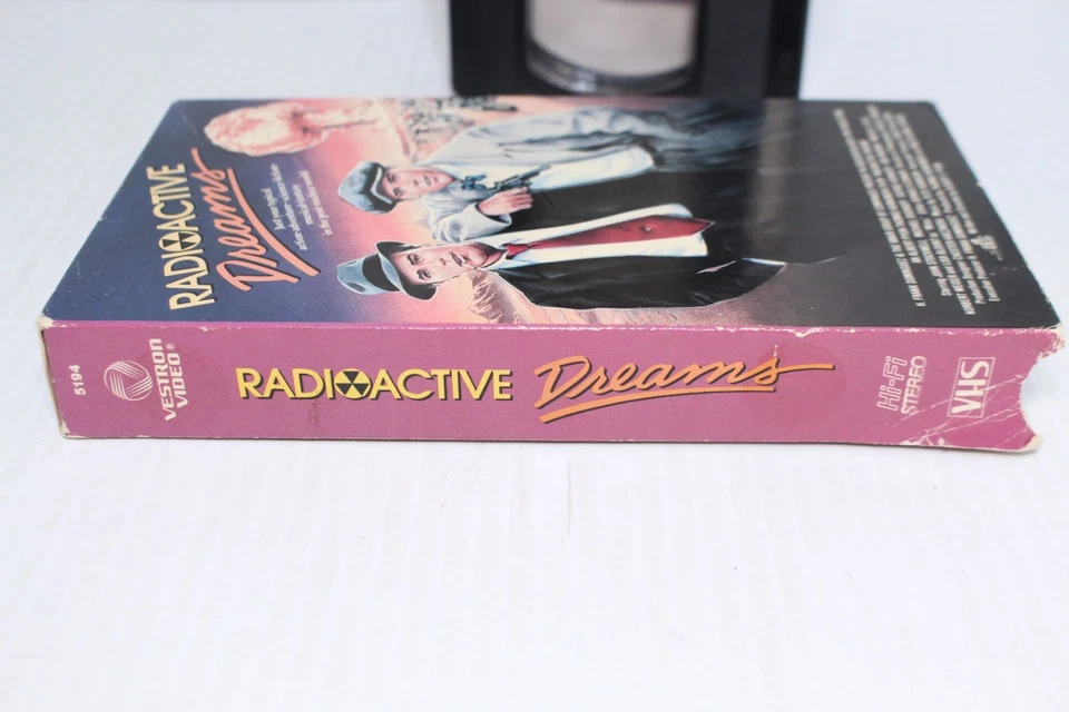 Radioactive Dreams VHS Vestron Video Post-Apocalyptic Noir RARE - Image 3 of 4