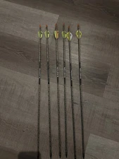 Easton FMJ 5mm 400 spine fletched Halfout 6-packarrows