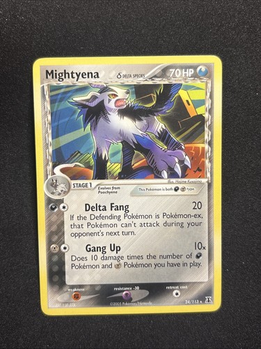 Mightyena (Delta Species) 24/113 Delta Species Regular LP