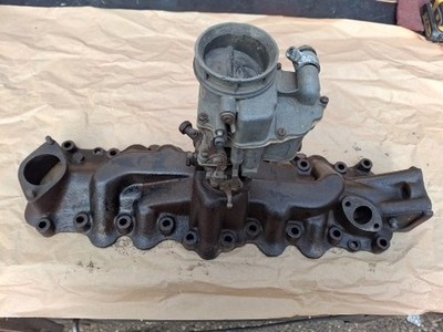 Ansaugbrücke Gus mit Vergaser Ford Flathead , Bj. 1936-48