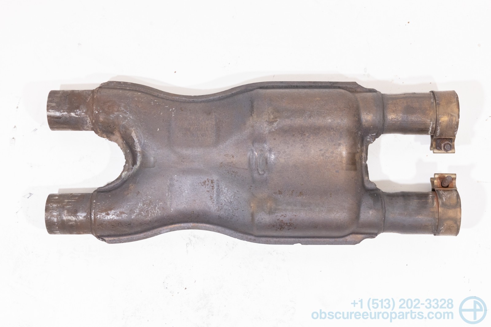 Used 2003-2007 Maserati M139 Quattroporte Central Silencer Mid Pipe