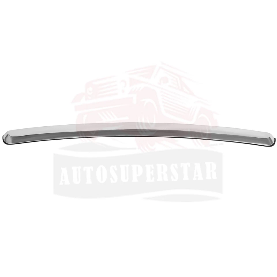 Chrome Hood Trim Molding Grille Cover For GMC Sierra 2500 3500 HD 2007-2013 - Image 4 of 4