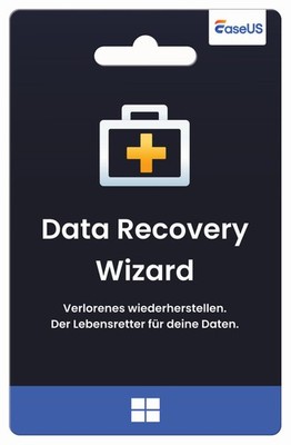 EaseUS Data Recovery Wizard Professional Windows 1PC 1 Jahr Karte mit KEY perDHL