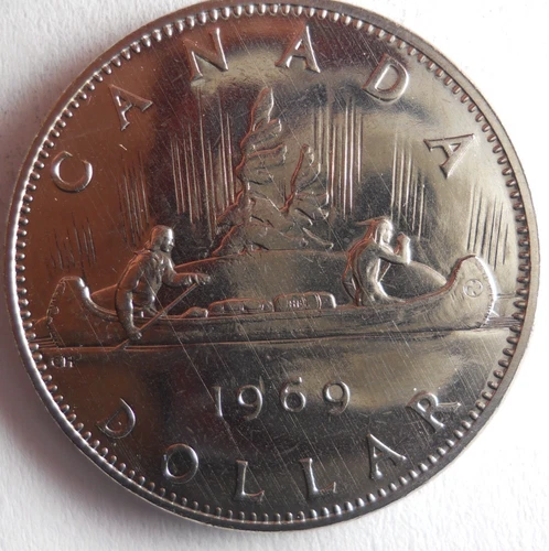 1969 CANADA DOLLAR - AU PROOF LIKE Coin - Lot #B6