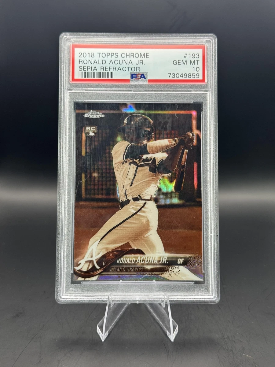 Topps Baseball 2018 Season Ronald Acuña Jr. Sports Trading Cards