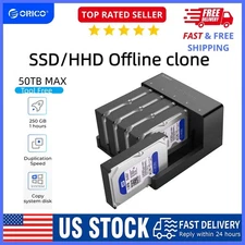 ORICO 5 Bay USB 3.0 SATA HARD DRIVE ENCLOSURE Offline Clone for 2.5/3.5 HDD SSD