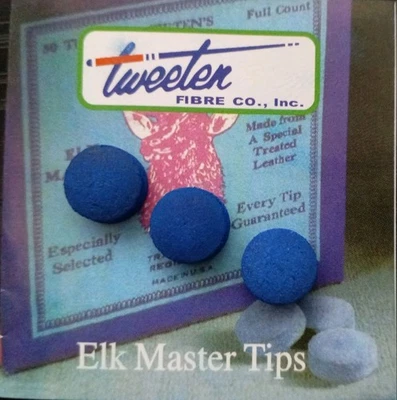 3pcs Pool/Snooker Cue Tips 9mm, Good Quality, Elk Master, UK Shipped. - Image 1 of 3