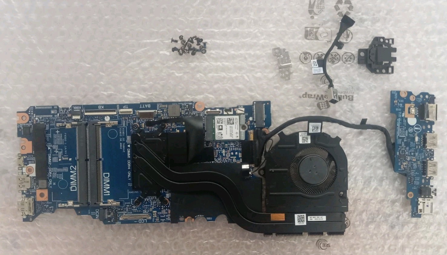 Dell 0C9RFG P/N 4550QP010011 Scheda Madre CPU Core i7 11th Gen. + Altre Parti