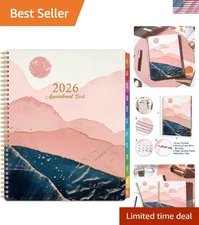 Appointment Planner 2026 from Jan. 2026 - Dec. 2026 9" x 11", Daily/Hourly Plann