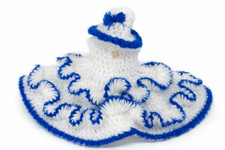 Handmade Baby Krishna Woolen Dress  Laddu Gopal Winter Poshak  2 Dress combo 