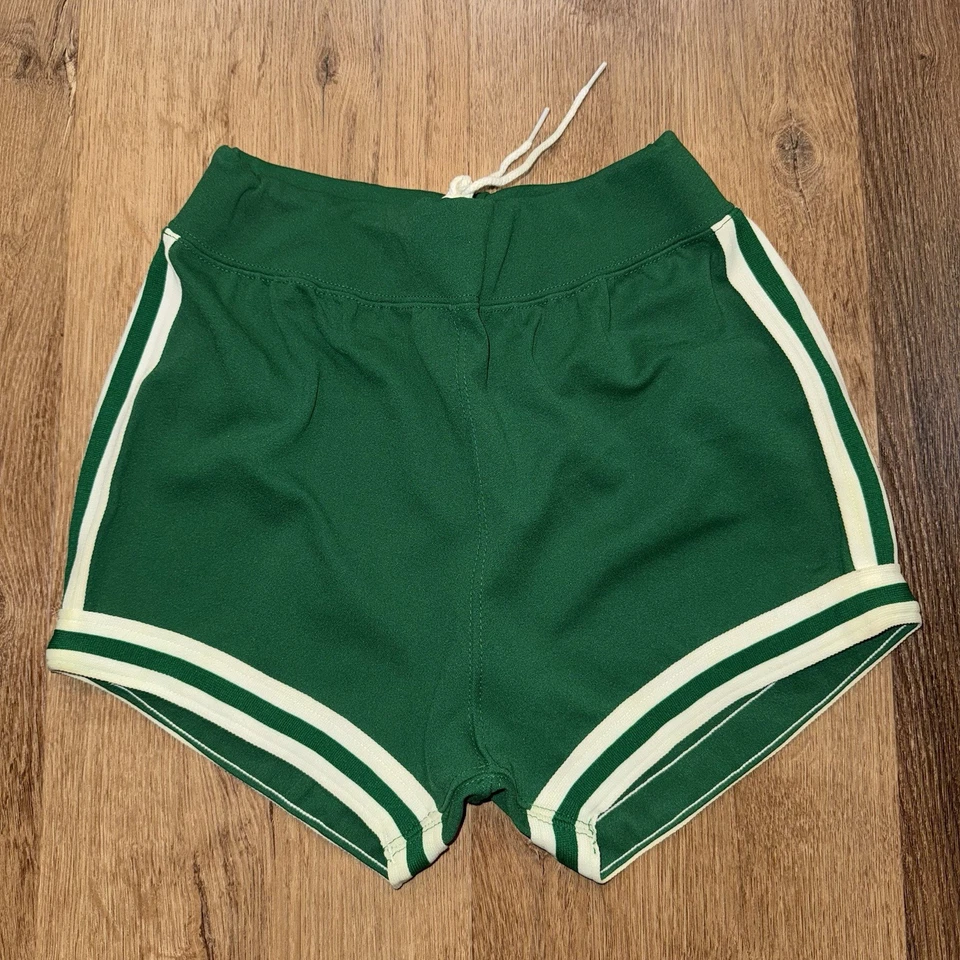 Russell Athletic Shorts Vtg 70s 80s Nylon Striped Basketball Gym USA Mens Small - Image 2 of 4