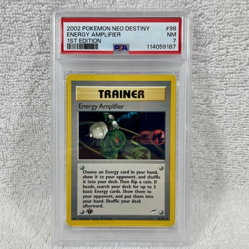Energy Amplifier (1st Edition) graded PSA 7 for sale on eBay