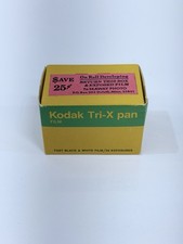 Vtg Kodak Tri-X Pan Film TX 135-20 Black  White Prints RARE NEW SEALED ex 1978