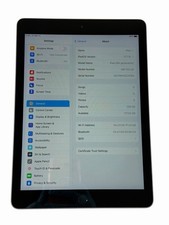 Apple iPad 6th generation 9.7" 128gb Space Grey A1893 / MR7J2LL/A