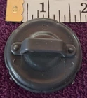 Vtg TMNT Bebop SHIELD trash lid cover Teenage Mutant Ninja Turtle gray accessory