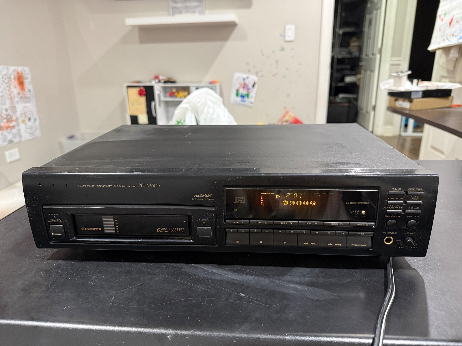Pd-m603 6-cd Changer