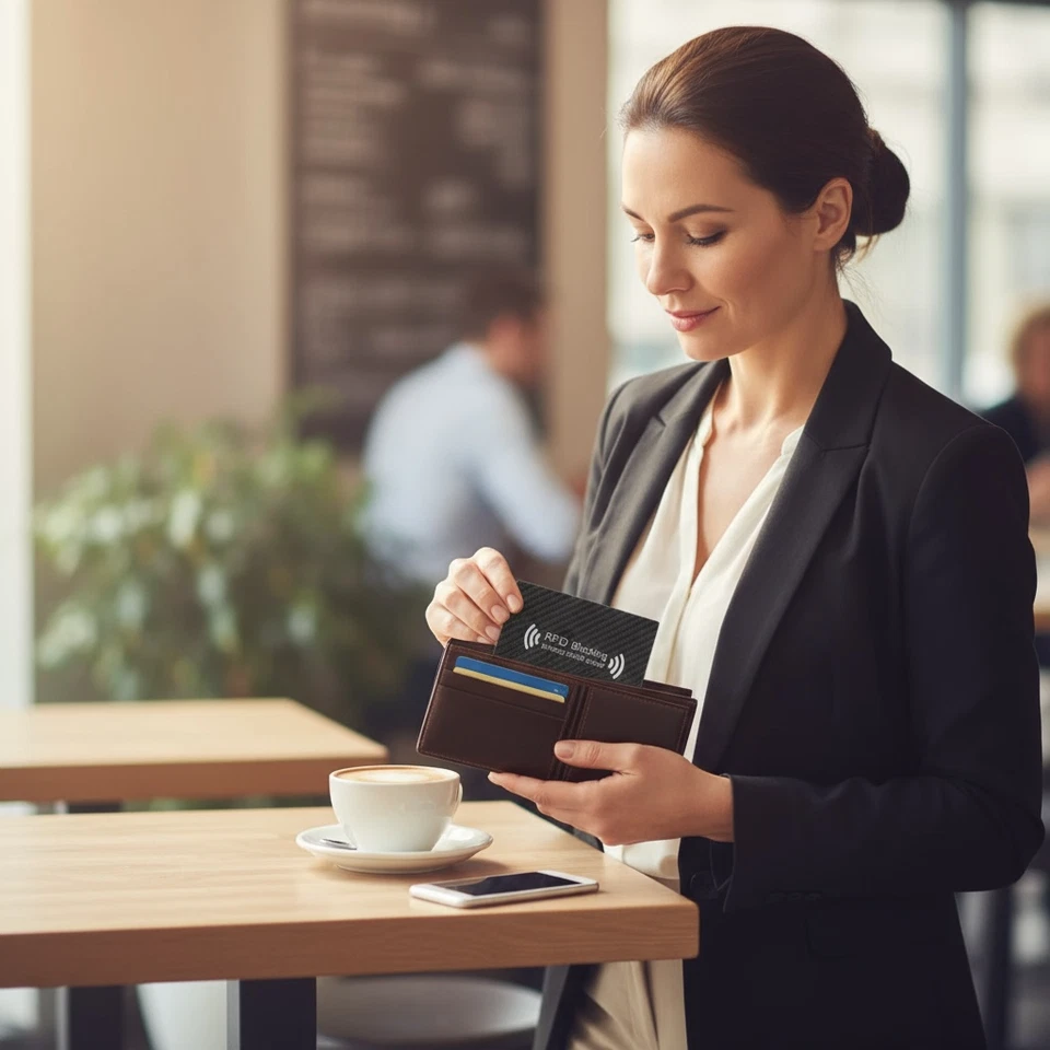 ✅ 5x Fundas para tarjetas de crédito RFID Protección antirrobo contra... - Imagen 3 de 4