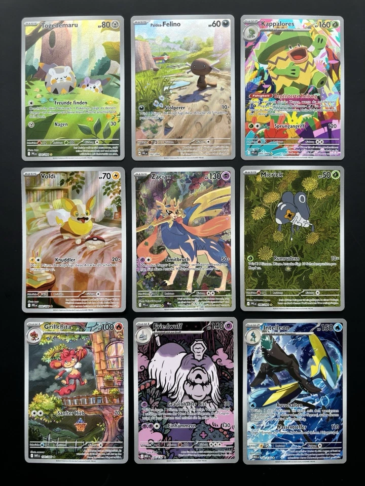 Pokémon | Illustration Rare Sammlung x9 | Alt Art / IR | Deutsch