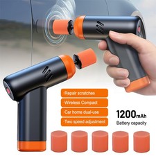 Cordless Car Buffer Polisher Kit Rotary Polishing Machine 3000-6500rpm 2 Speeds