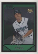 2007 Bowman Draft Chrome Brian Stokes #BDP37