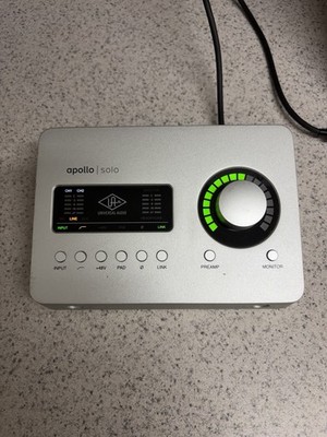 Universal Audio Apollo Solo Desktop Audio Interface USB-C