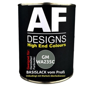 250ML Autolack für GeneralMotors WA235C Medium Dark Crystal Green Basislack spri