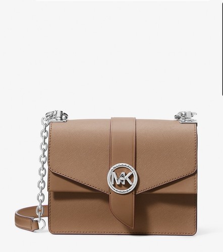 Greenwich Small Saffiano Leather Crossbody Bag, Genuine From Michael Kors Outlet